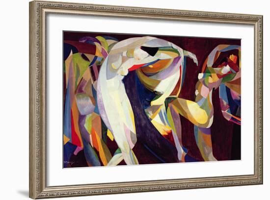 Dances, 1914/15-Arthur Bowen Davies-Framed Giclee Print