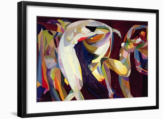 Dances, 1914/15-Arthur Bowen Davies-Framed Giclee Print