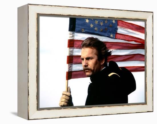 Dances with Wolves 1990 Directed by Kevin Costner Kevin Costner-null-Framed Stretched Canvas