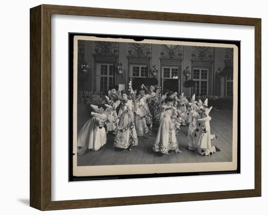 Dancing at the James Hazen Hyde Ball, New York, January 31, 1905-Byron Company-Framed Giclee Print