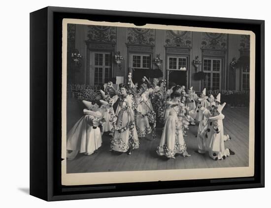 Dancing at the James Hazen Hyde Ball, New York, January 31, 1905-Byron Company-Framed Premier Image Canvas