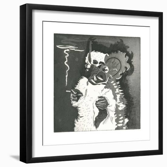 Dancing Bear-Thomas MacGregor-Framed Giclee Print