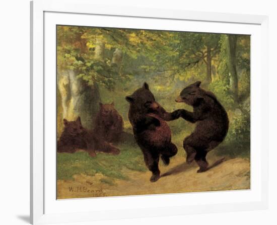 Dancing Bears-William Holbrook Beard-Framed Art Print