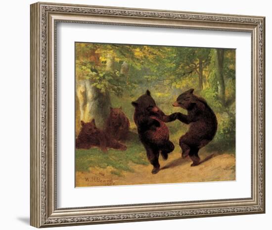 Dancing Bears-William H^ Beard-Framed Art Print