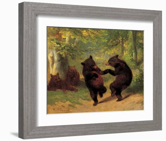 Dancing Bears-William H^ Beard-Framed Art Print