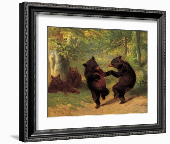 Dancing Bears-William H^ Beard-Framed Art Print