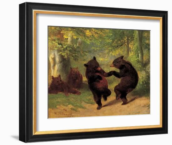 Dancing Bears-William H^ Beard-Framed Art Print