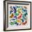 Dancing Butterflies, 2022 (mixed media)-Jenny Frean-Framed Giclee Print