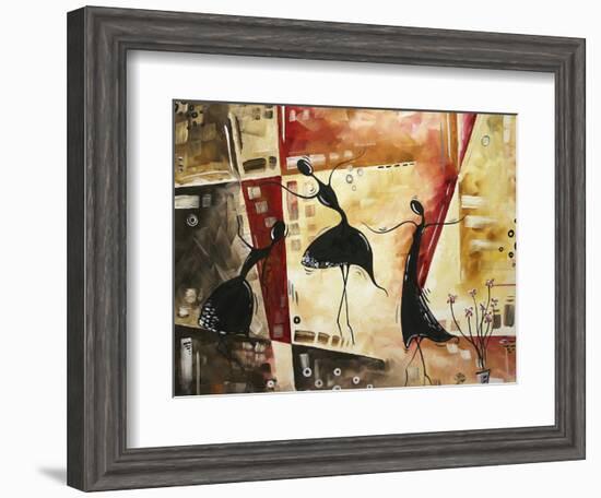 Dancing Butterflies-Megan Aroon Duncanson-Framed Art Print