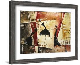 Dancing Butterflies-Megan Aroon Duncanson-Framed Art Print