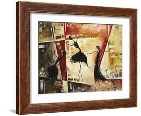 Dancing Butterflies-Megan Aroon Duncanson-Framed Art Print