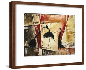 Dancing Butterflies-Megan Aroon Duncanson-Framed Art Print