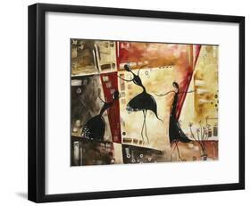Dancing Butterflies-Megan Aroon Duncanson-Framed Art Print