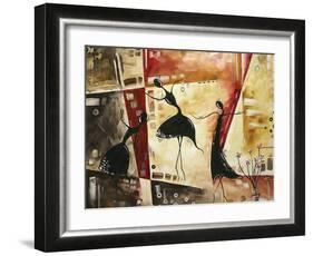 Dancing Butterflies-Megan Aroon Duncanson-Framed Art Print