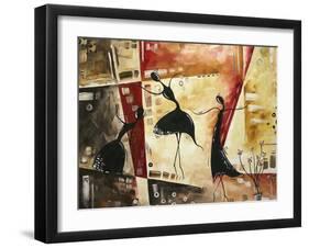 Dancing Butterflies-Megan Aroon Duncanson-Framed Art Print
