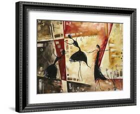 Dancing Butterflies-Megan Aroon Duncanson-Framed Art Print