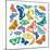 Dancing Butterflies-Jenny Frean-Mounted Giclee Print