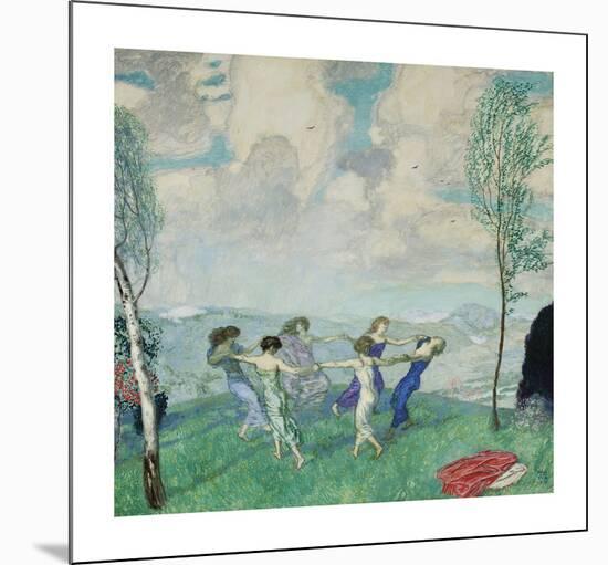 Dancing Circle-Franz von Stuck-Mounted Premium Giclee Print