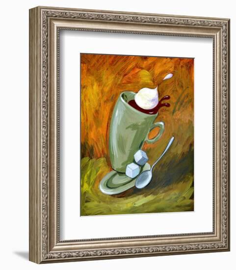 Dancing Coffee-Nobu Haihara-Framed Giclee Print