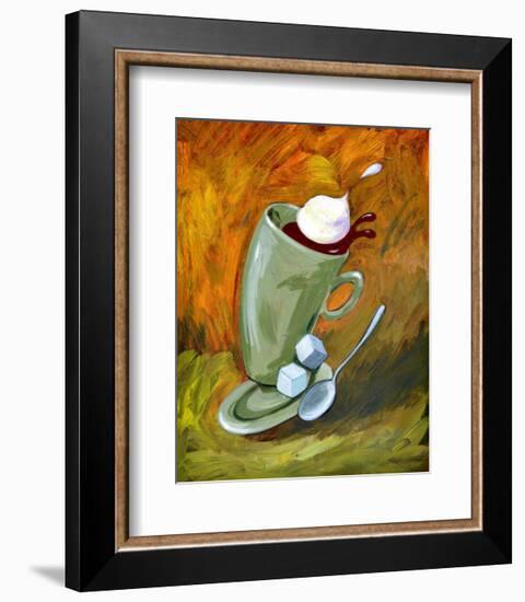 Dancing Coffee-Nobu Haihara-Framed Giclee Print