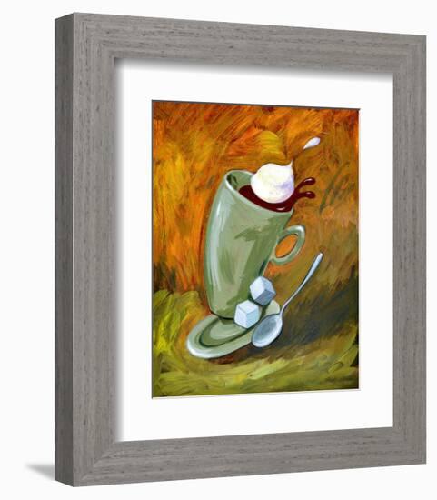 Dancing Coffee-Nobu Haihara-Framed Giclee Print