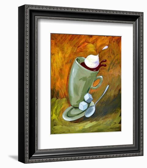 Dancing Coffee-Nobu Haihara-Framed Giclee Print