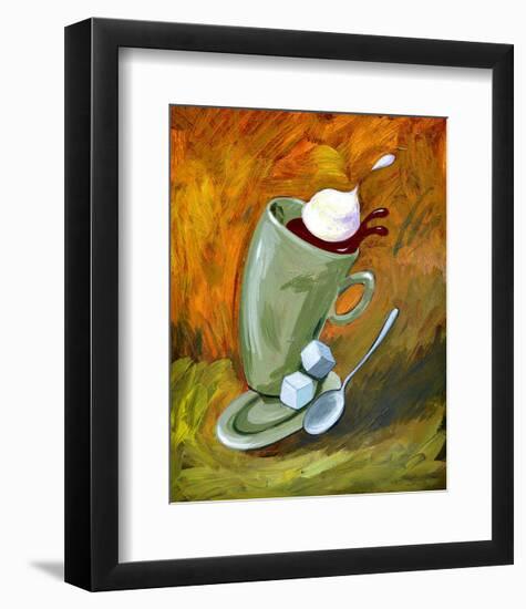 Dancing Coffee-Nobu Haihara-Framed Giclee Print