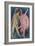 Dancing Couple, 1914 (Oil on Canvas)-Ernst Ludwig Kirchner-Framed Giclee Print