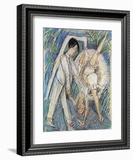 Dancing Couple-Ernst Ludwig Kirchner-Framed Art Print