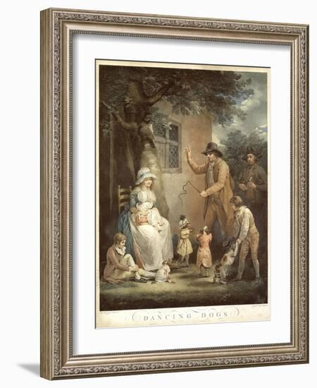 Dancing Dogs, C. 1800-George Morland-Framed Giclee Print