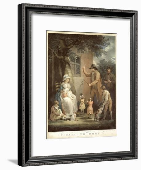 Dancing Dogs, C. 1800-George Morland-Framed Giclee Print