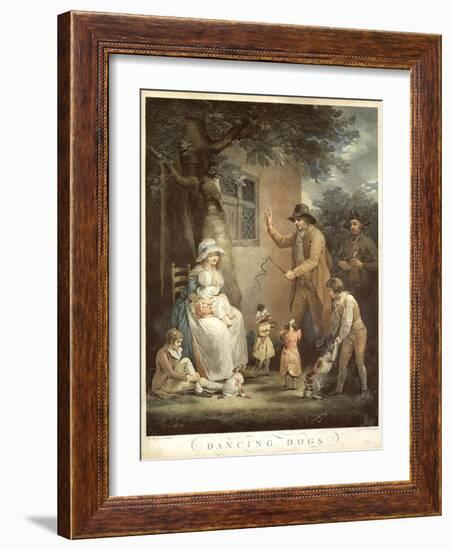 Dancing Dogs, C. 1800-George Morland-Framed Giclee Print