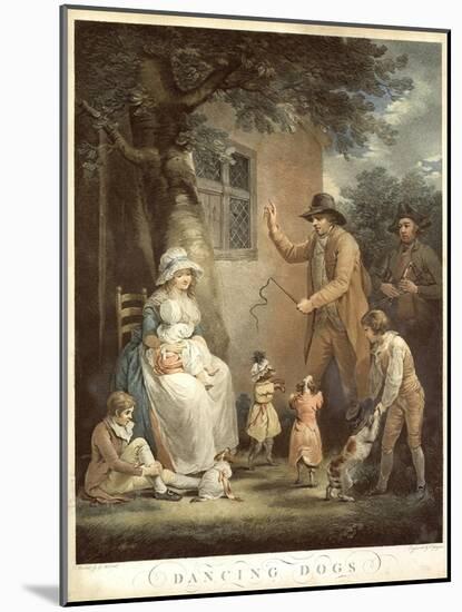 Dancing Dogs, C. 1800-George Morland-Mounted Giclee Print