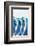 Dancing Dolphins-null-Framed Premium Giclee Print