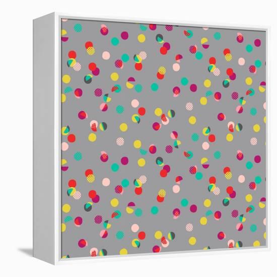 Dancing Dots-null-Framed Premier Image Canvas