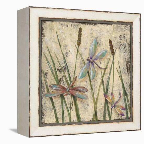 Dancing Dragonflies I-Jade Reynolds-Framed Stretched Canvas