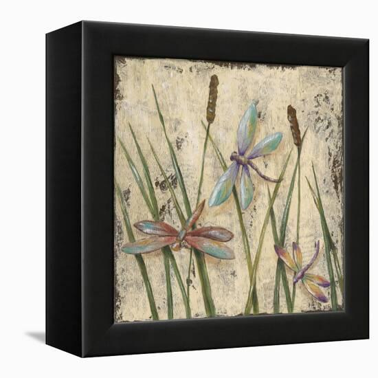 Dancing Dragonflies I-Jade Reynolds-Framed Stretched Canvas