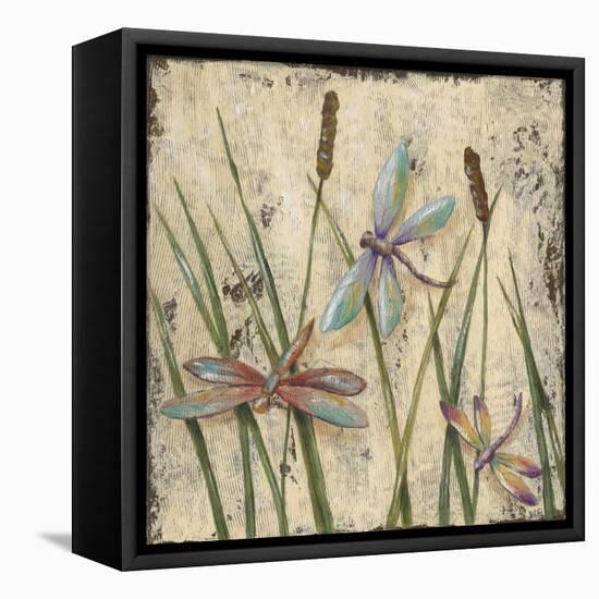 Dancing Dragonflies I-Jade Reynolds-Framed Stretched Canvas