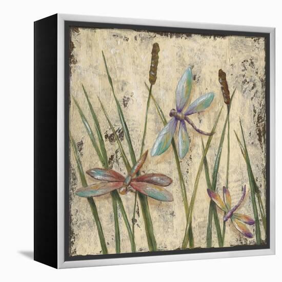 Dancing Dragonflies I-Jade Reynolds-Framed Stretched Canvas