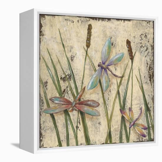 Dancing Dragonflies I-Jade Reynolds-Framed Stretched Canvas