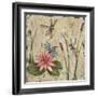 Dancing Dragonflies II-Jade Reynolds-Framed Art Print