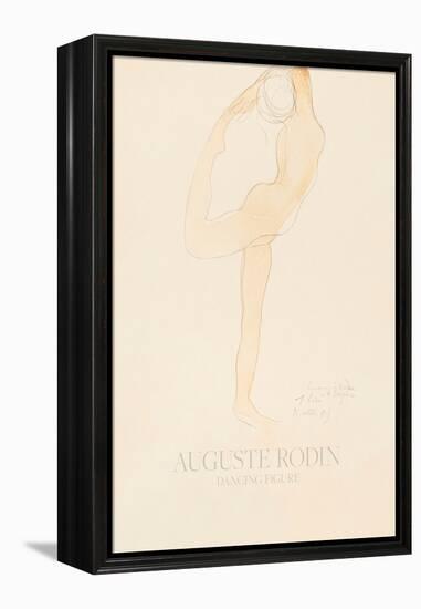 Dancing Figure (1905)-Auguste Rodin-Framed Premier Image Canvas