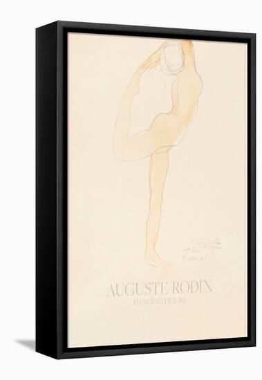 Dancing Figure (1905)-Auguste Rodin-Framed Premier Image Canvas