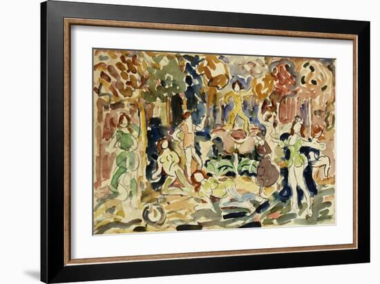 Dancing Figures-Maurice Brazil Prendergast-Framed Giclee Print