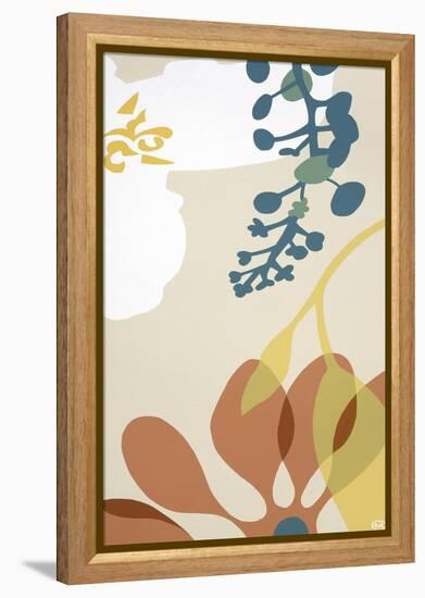 Dancing Flowers II-Mary Calkins-Framed Premier Image Canvas