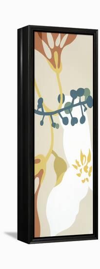 Dancing Flowers III-Mary Calkins-Framed Premier Image Canvas