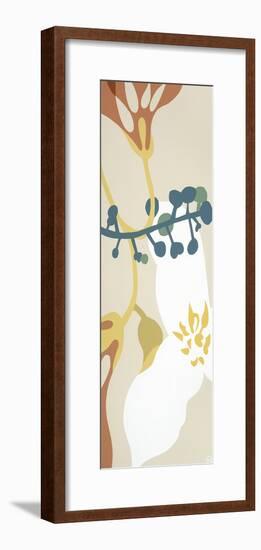 Dancing Flowers III-Mary Calkins-Framed Giclee Print