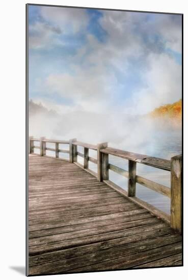 Dancing Fog at the Lake-Celebrate Life Gallery-Mounted Art Print