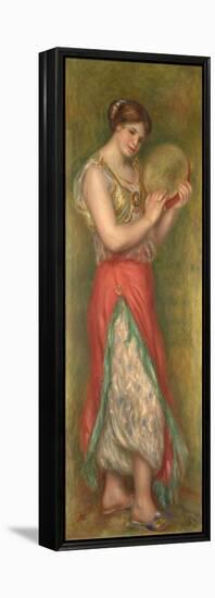 Dancing Girl with Tambourine, 1909-Pierre-Auguste Renoir-Framed Premier Image Canvas