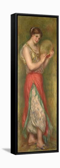 Dancing Girl with Tambourine, 1909-Pierre-Auguste Renoir-Framed Premier Image Canvas